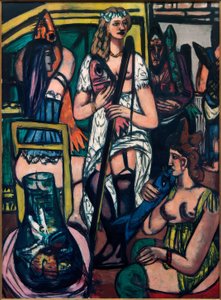 Grand portrait de femmes, pêcheuses - Max Beckmann