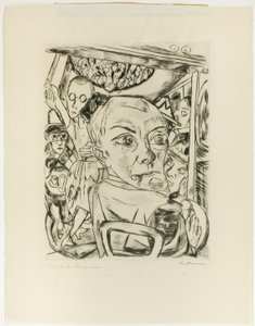 Reine Bar (Autoportrait) - Max Beckmann