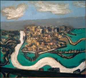 Paysage près de Saint-Germain - Max Beckmann
