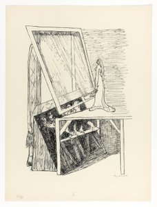 Miroir magique, planche 13 de Jour et Rêve - Max Beckmann