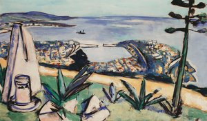 Monte Carlo (Port du sud) - Max Beckmann