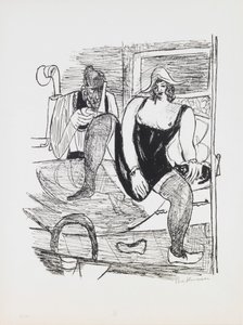 Matin, planche 11 du portfolio « Jour et Rêve » - Max Beckmann
