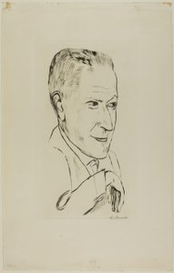 Portrait de Reinhard Pieper - Max Beckmann