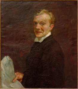 Autoportrait (riant) - Max Beckmann