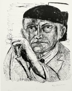 Autoportrait - Max Beckmann