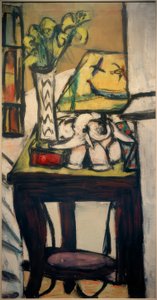 Nature morte avec lampe de nuit - Max Beckmann