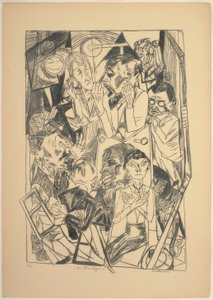 Les Idéologues, planche six de Die Hölle