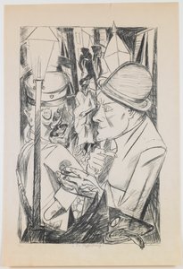 Le Chemin du Retour, planche 2 de la série « Enfer » - Max Beckmann
