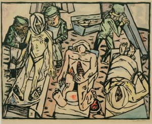 Maison des morts - Max Beckmann
