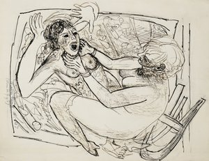 Femmes en Combat - Max Beckmann