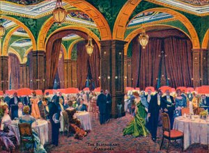 Le Restaurant Claridges, XIXe siècle, 1905