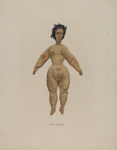 Poupée nue - Max Fernekes