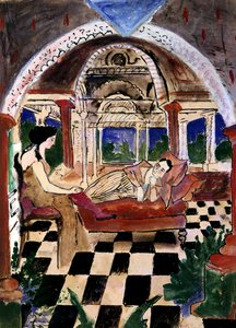 Apollinaire et sa Muse, vers 1900-1944 - Max Jacob
