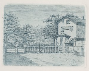 Une maison de campagne - Max Kleinsorg