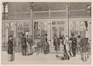 Un gant : Le lieu - Max Klinger