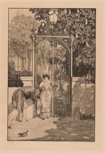 À la porte (Am Thor) - Max Klinger