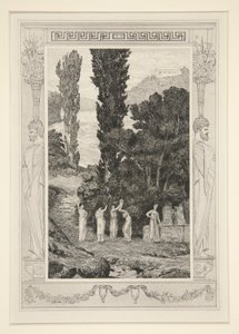 Figures classiques (Psyché errante) - Max Klinger