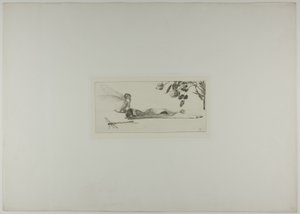 Cupidon, plaque dix du Gant - Max Klinger