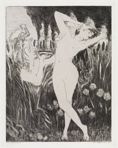 Le bol (Tente, opus XIV, partie 1, no 15) - Max Klinger