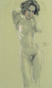 Nu féminin - Max Klinger