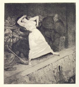 Dans le ruisseau !, planche 10 de la série « Une vie : Opus VIII » - Max Klinger