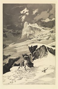 Centaures combattants (Intermezzi, Opus IV, planche 5) - Max Klinger