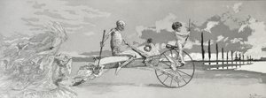 Amour, Mort et Au-delà, 1881, planche XII de 