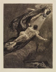 Nouveaux rêves (Nouveaux rêves de bonheur) (Un amour, opus X, planche 7) - Max Klinger