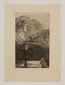 Dédicace du peintre (Invocation) - Max Klinger