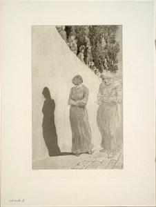 Honte, planche neuf de A Love - Max Klinger