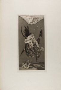 Tentations, planche quatre de Une Vie - Max Klinger