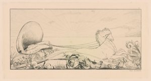 Triomphe, de la série Ein Handschuh (Un Gant) - Max Klinger