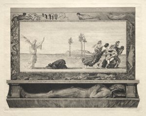 Vom Tode I, Opus II, 1889 No. 10 - Max Klinger
