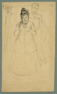 Scène dans une loge