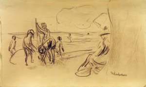 Garçons se baignant - Max Liebermann