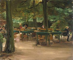 Jardin de bière, 1905 - Max Liebermann