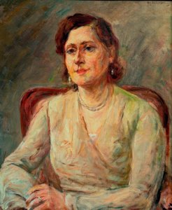 Portrait de Lydia Petrowa - Max Liebermann