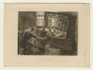Le Tisserand - Max Liebermann