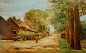 Rue du village à Laren - Max Liebermann