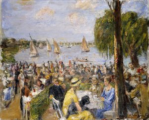 Café jardin au Wannsee - Max Liebermann