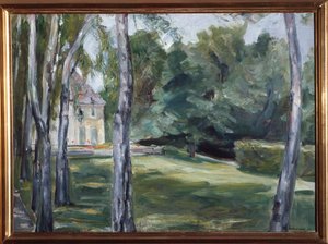 Maison dans un jardin