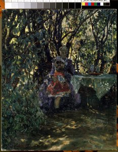 Jardin dans une villa de Wannsee a Berlin - Max Liebermann