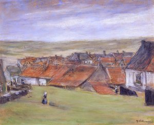 Paysage à Katwijk - Max Liebermann