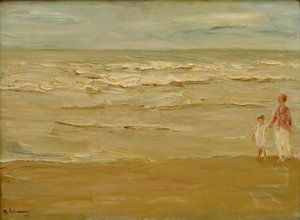 Paysage marin – Plage et mer - Max Liebermann