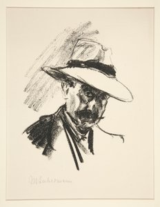 Portrait de Walter Hasenelever - Max Liebermann