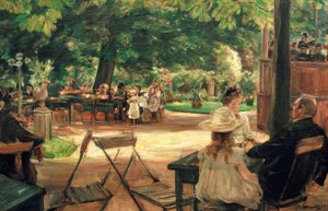 Jardin de restauration - Max Liebermann