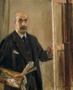 Autoportrait au chevalet - Max Liebermann