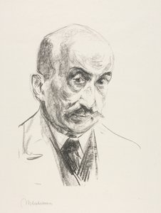 Autoportrait, 1921 - Max Liebermann