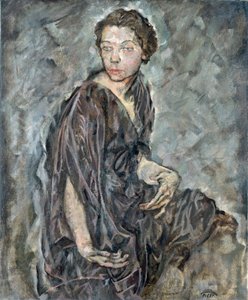 Portrait de Tilla Durieux (1880-1971), actrice et comédienne autrichienne
