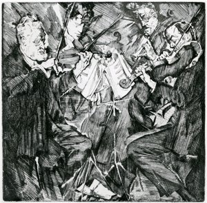 Quatuor à cordes Rose